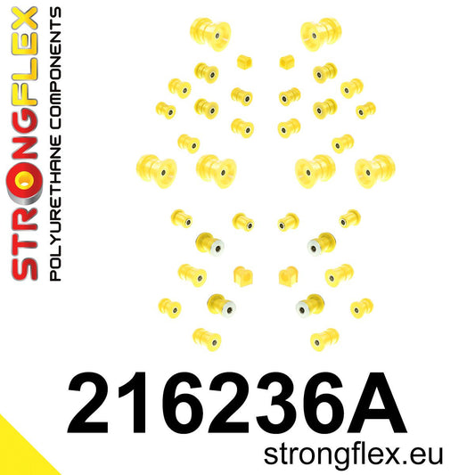 216236A: Kit Completo de Silentblocks de Suspensión SPORT
