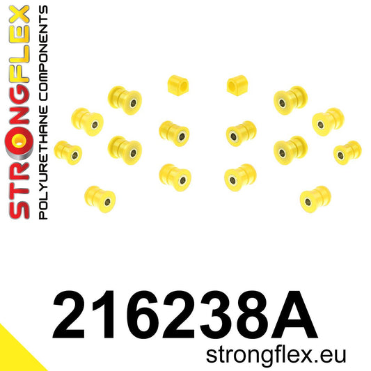 216238A: Kit de Silentblocks Traseros SPORT
