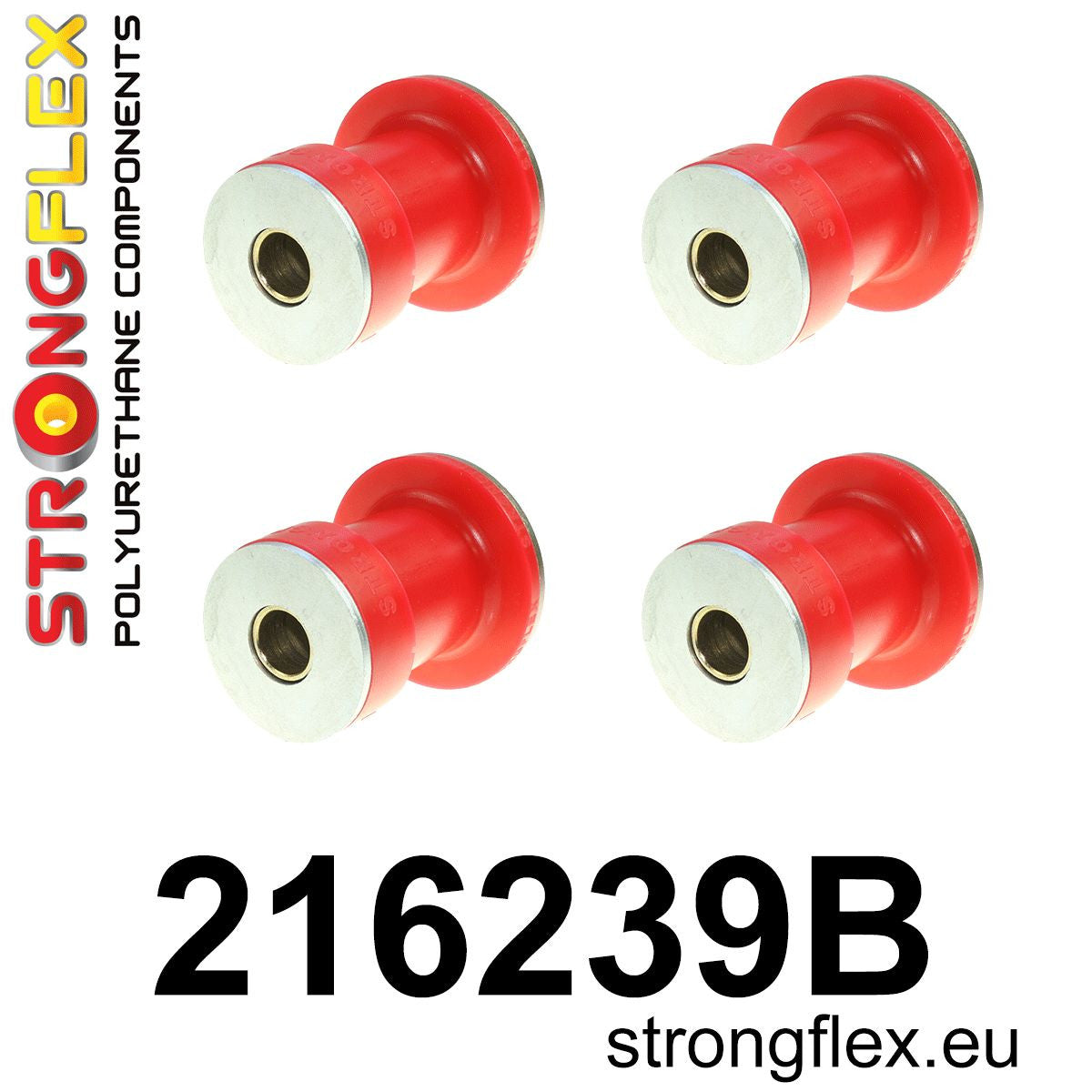 216239B: Kit de Silentblocks Delanteros para Subchasis - Imagen 2