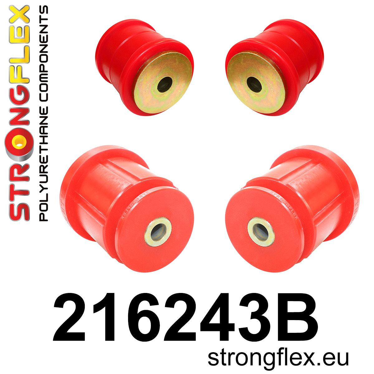 216243B: Kit de silentblocks del subchasis trasero - Imagen 2