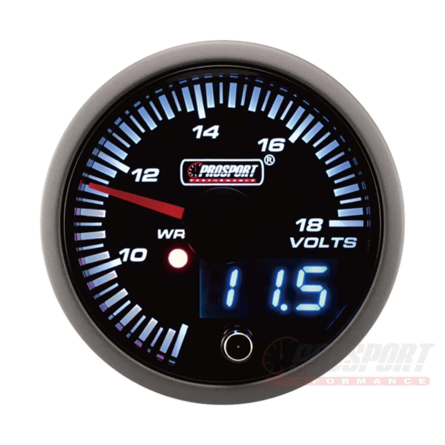 Prosport JDM Series 52mm - Medidor de Voltaje