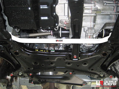 Barra Refuerzo Inferior Delantera Ultra Racing Mitsubishi Lancer Sportback 10+