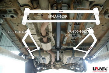 Barra Refuerzo Delantera H Ultra Racing para Ssangyong Actyon 06-11 2.0D