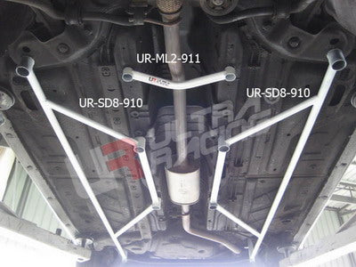 Refuerzo Inferior Central Ultra Racing Para Fiat Idea 06+ 1.4
