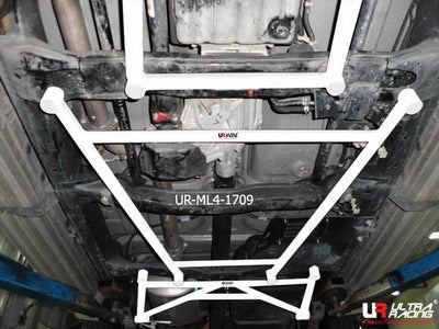 Refuerzo Inferior Central Ultra Racing para Isuzu D-Max 3.0D 02+