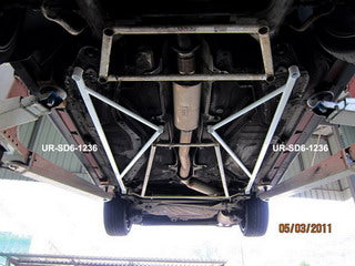 Barras Laterales 1236 Ultra Racing para Volvo 850 Turbo 4D