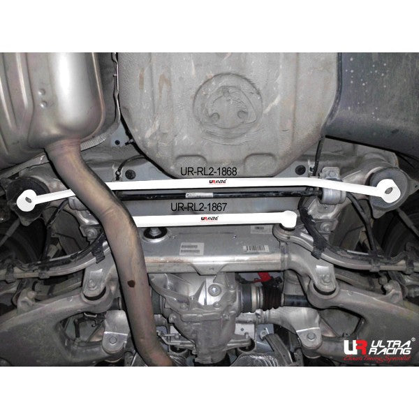 Barra Inferior Trasera 1868 Ultra Racing para BMW 5 525/528 F10 10+