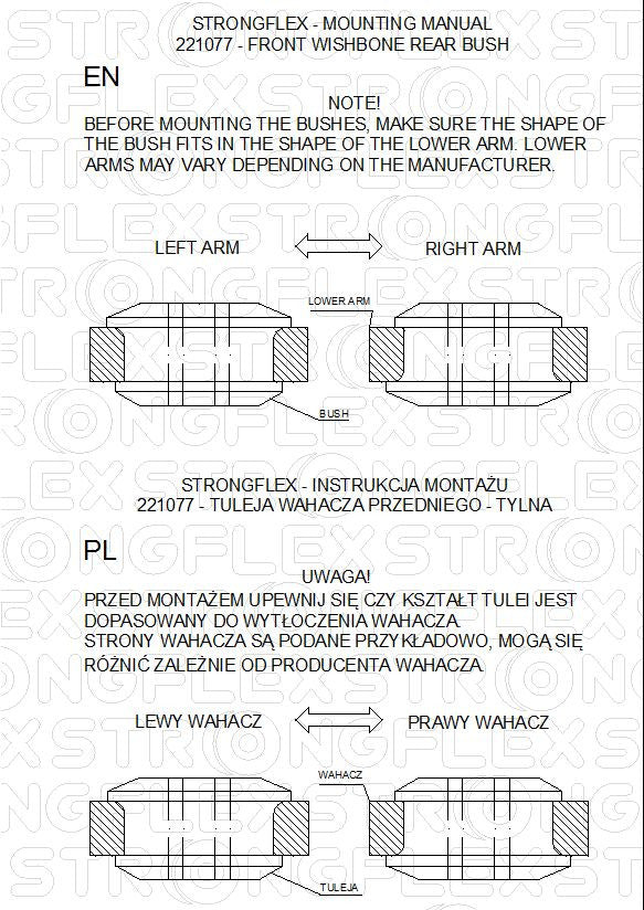 221077A: Silentblock Trasero Delantero SPORT - Imagen 4