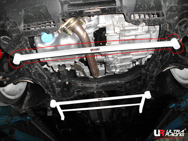 Barra Inferior Delantera Ultra Racing 1994 para Honda Civic FB/Coupe 10+ USA