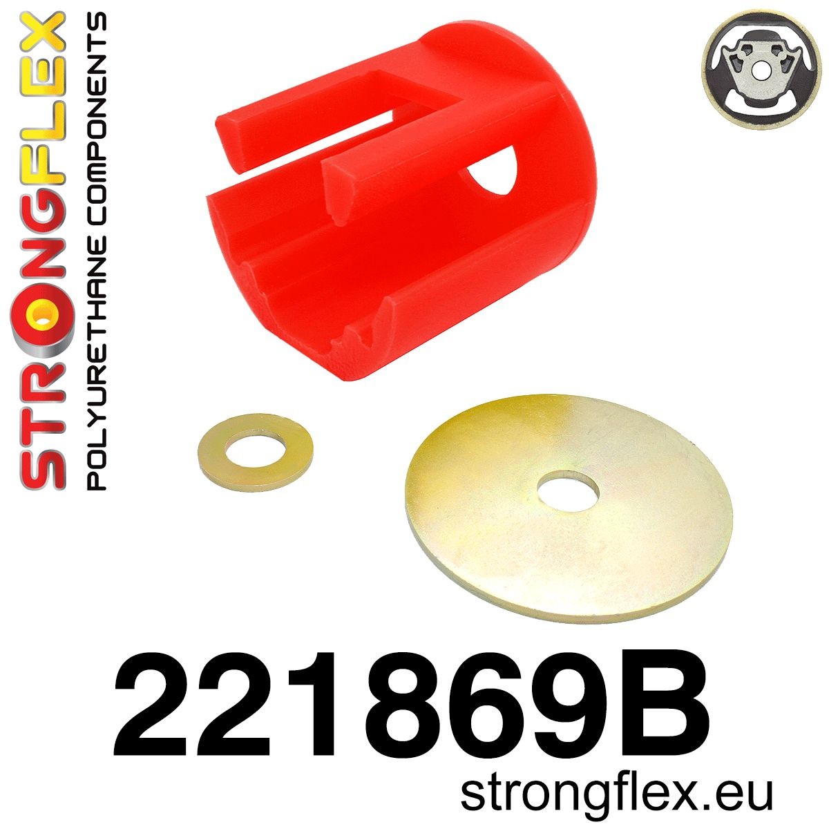 221869B: Inserto Inferior de Soporte de Motor - Imagen 5