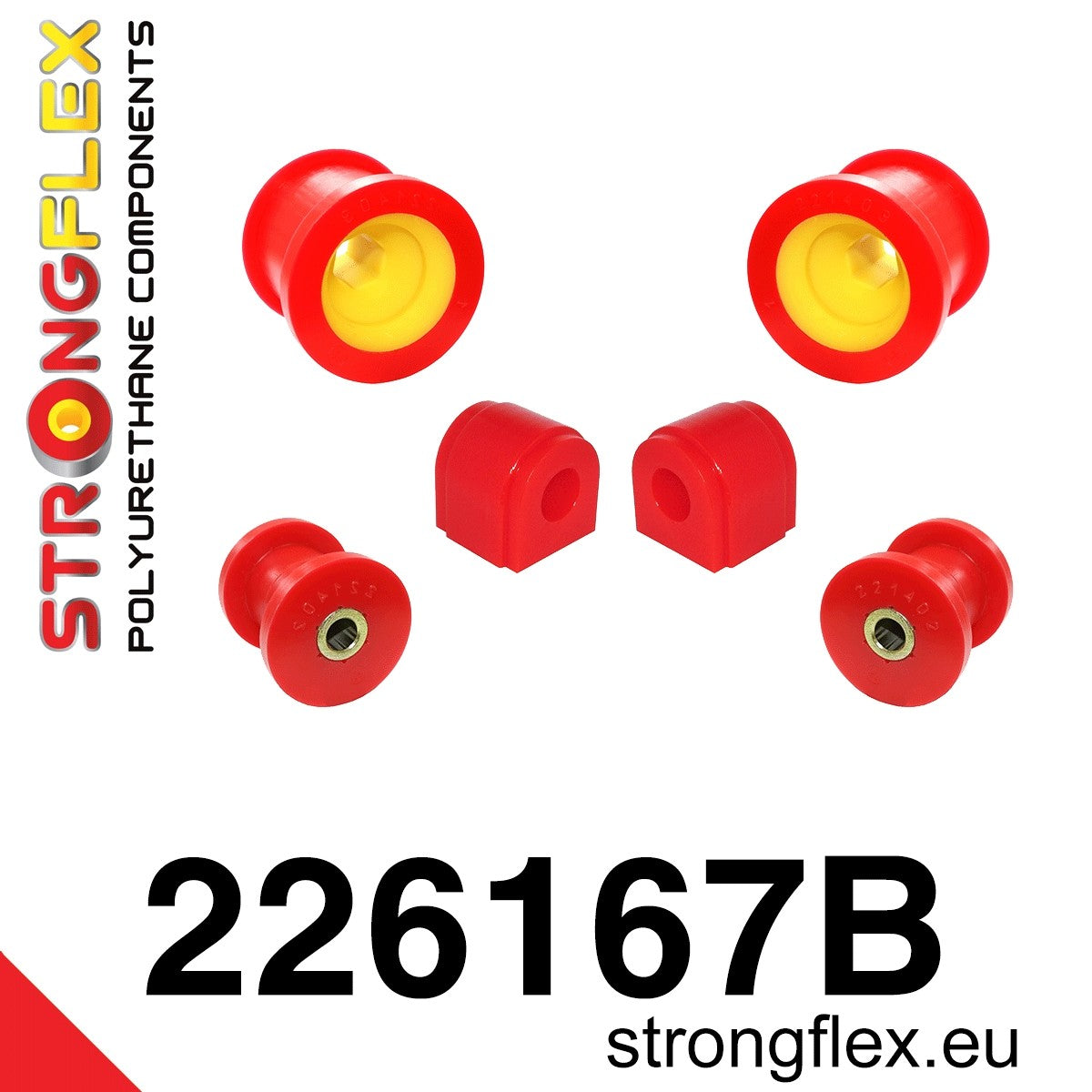 226167B: Kit de silentblocks, suspensión delantera - Imagen 3