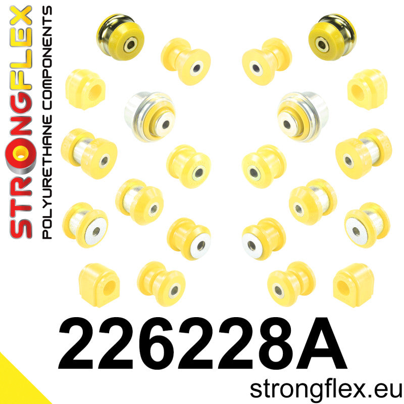 226228A: Kit Completo de Silentblocks Suspensión SPORT Audi Cupra Seat Skoda Volkswagen FWD - Imagen 5