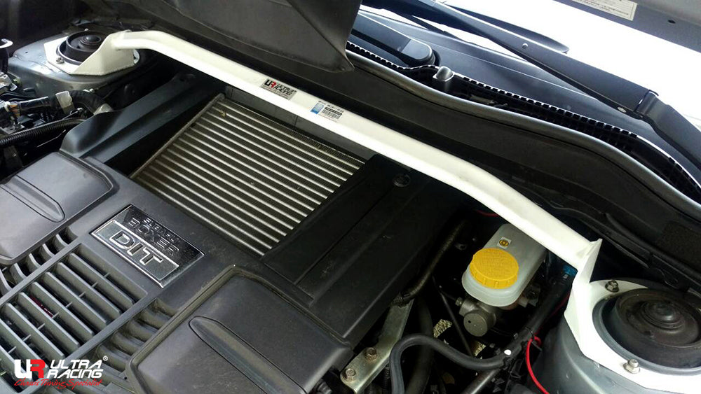 Barra De Torretas Delantera Superior Ultra Racing Para Subaru Impreza WRX 4D 11+