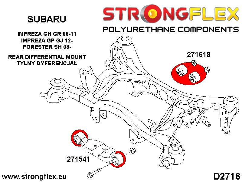 271541B: Silentblock Delantero del Diferencial Trasero - Imagen 8