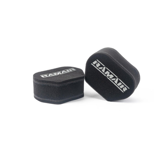 2 Filtros de Aire Tipo "Calcetín" Ramair MS-006 para Carburador