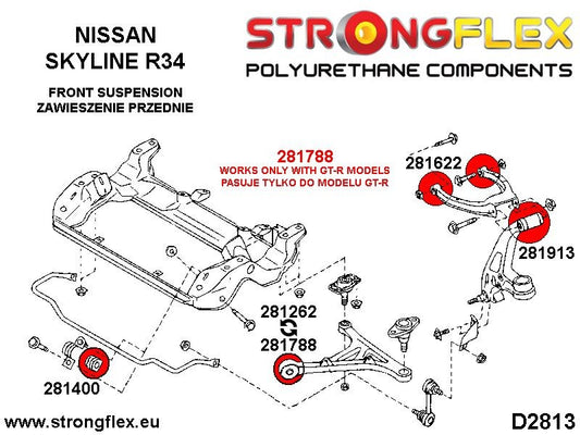 281262A: Silentblock SPORT de brazo inferior a chasis