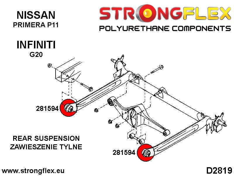 281594B: Silentblock Soporte Eje Trasero - Imagen 3