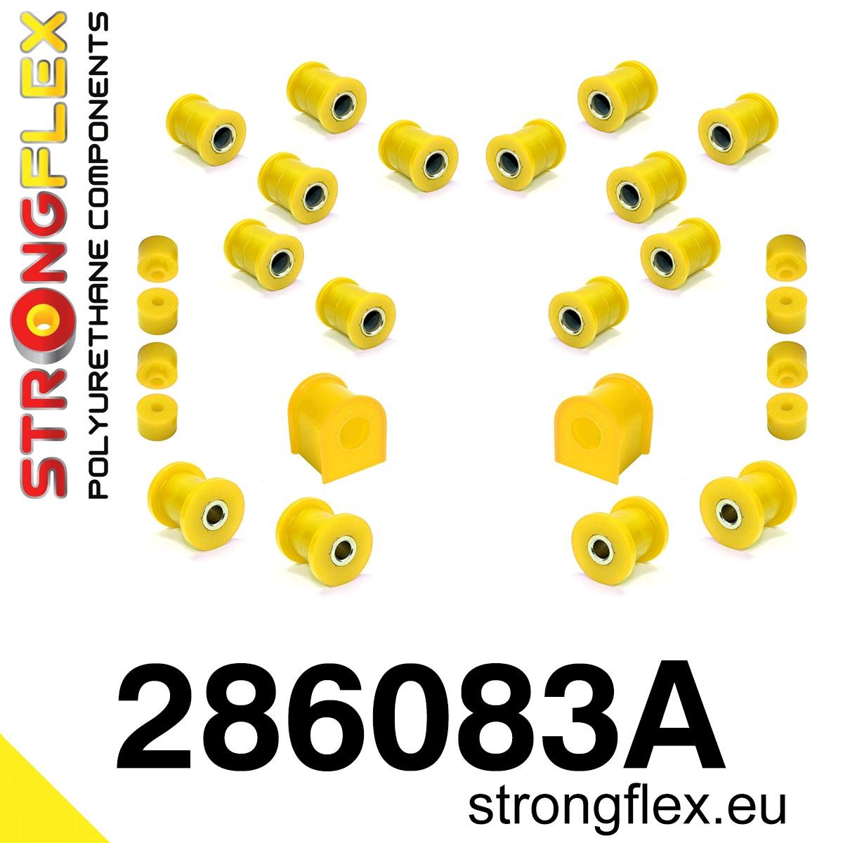 286083A: Kit de Silentblocks Traseros SPORT