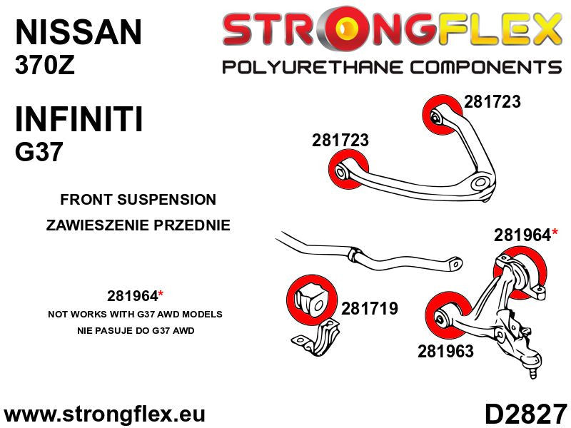 286200A: Kit Completo de Silentblocks de Suspensión SPORT - Imagen 4