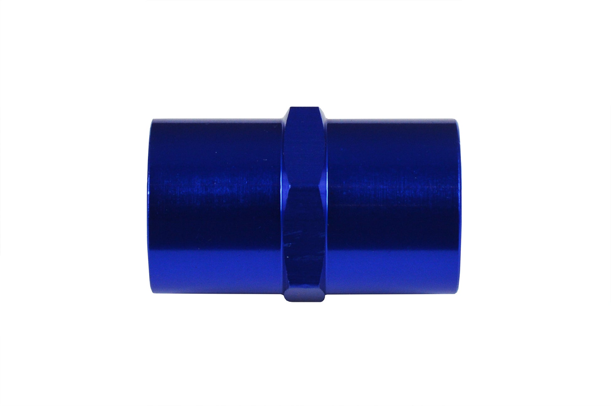Adaptador Recto Hembra 3/8 NPT a 3/8 NPT, Racor Manguera Aceite, Azul - Imagen 3