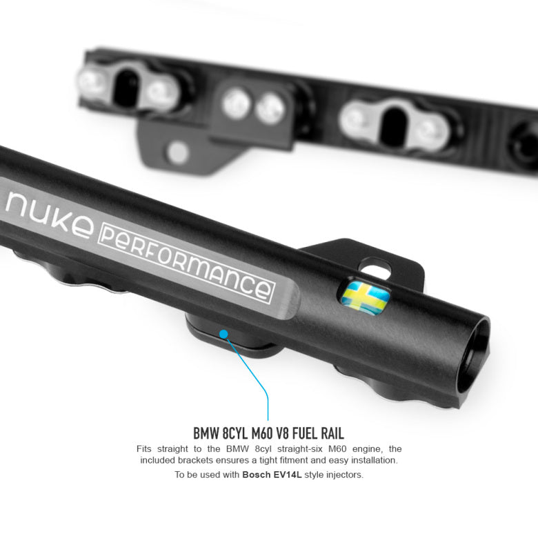Rampa de Combustible Nuke Performance BMW 8cil M60/M62