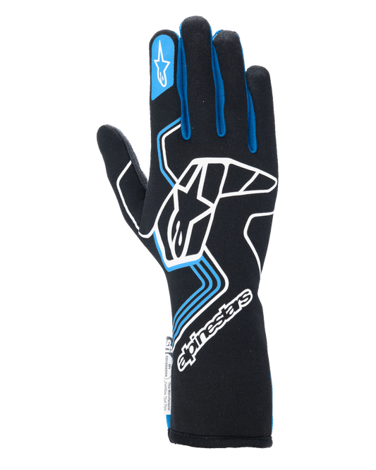 ALPINESTARS TECH-1 ZX V3 GLOVE TGRY/BLK/YEL/FL (6)