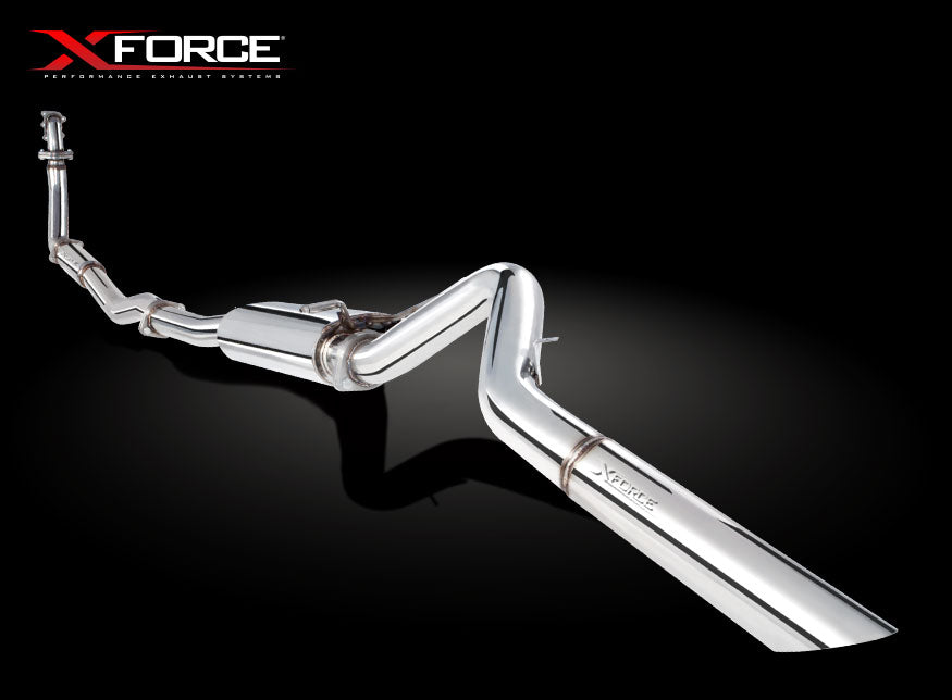 Sistema de Escape XForce Nissan Navara D22 3.0L Turbo Diésel - Imagen 2