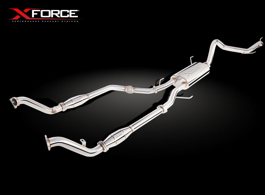 Sistema de Escape XForce Toyota Land Cruiser 200 Series V8 TD Wagon - Imagen 4