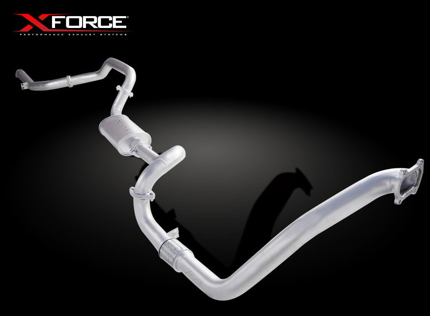 Sistema de Escape XForce Toyota Landcruiser 80 Series TD Wagon - Imagen 3