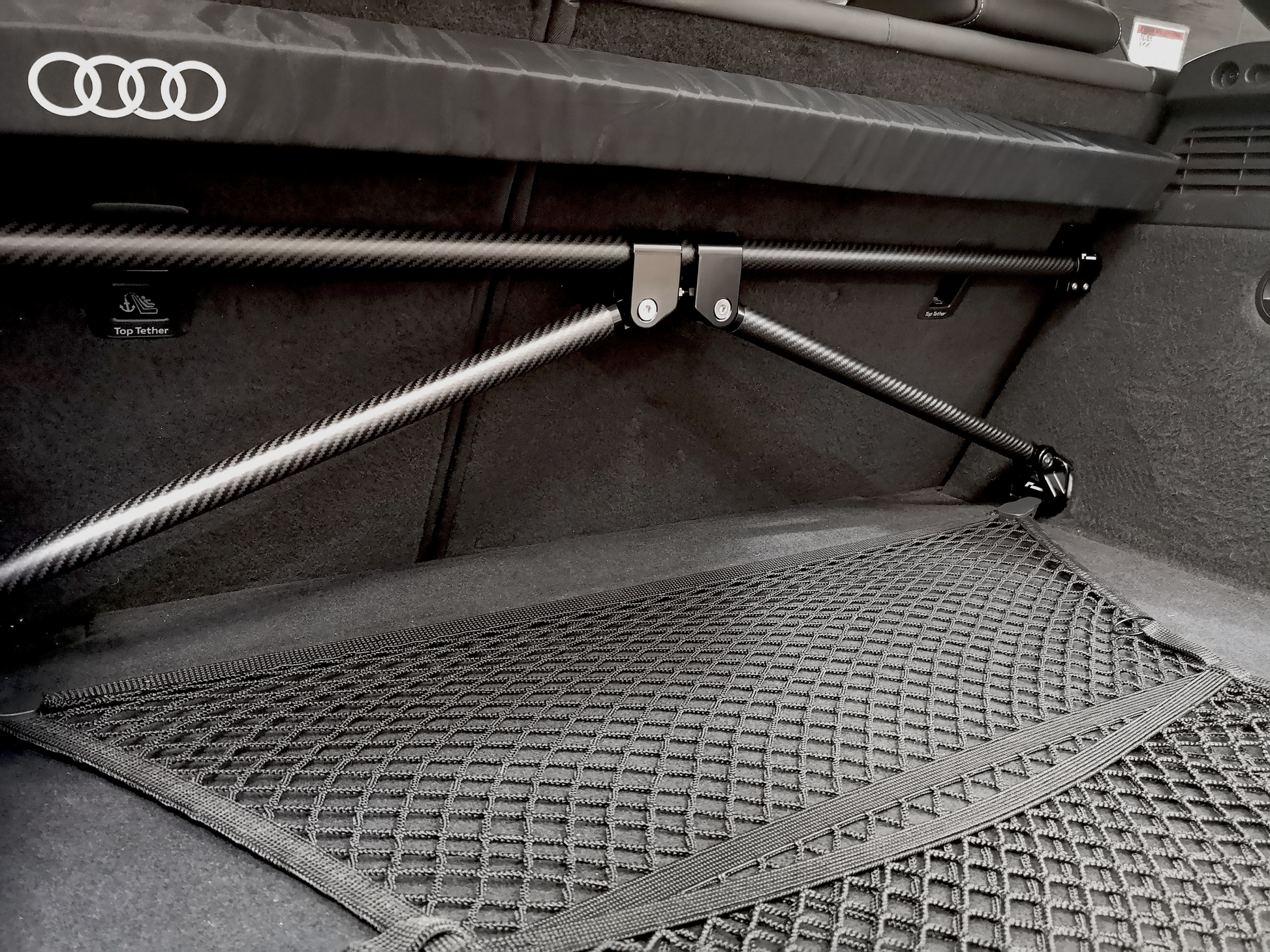 Refuerzo Trasero de Carbono RacingLine para MQB Audi A3 S3 RS3 8V 8Y Hatch Sportback - Imagen 3