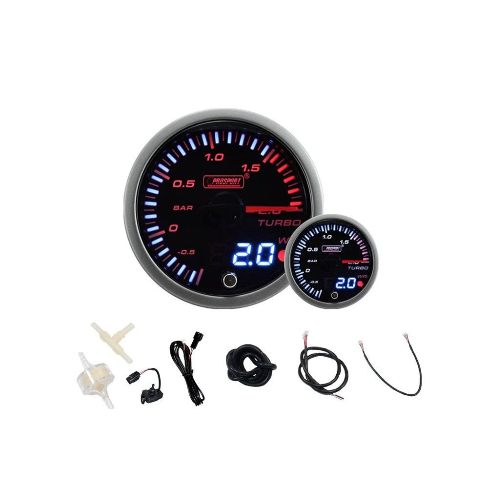 RTMG Performance 52mm JDM Series Manómetro Eléctrico de Presión - Imagen 3