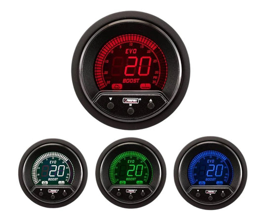 RTMG Performance 52mm Premium Evo Series Manómetro Eléctrico de Presión