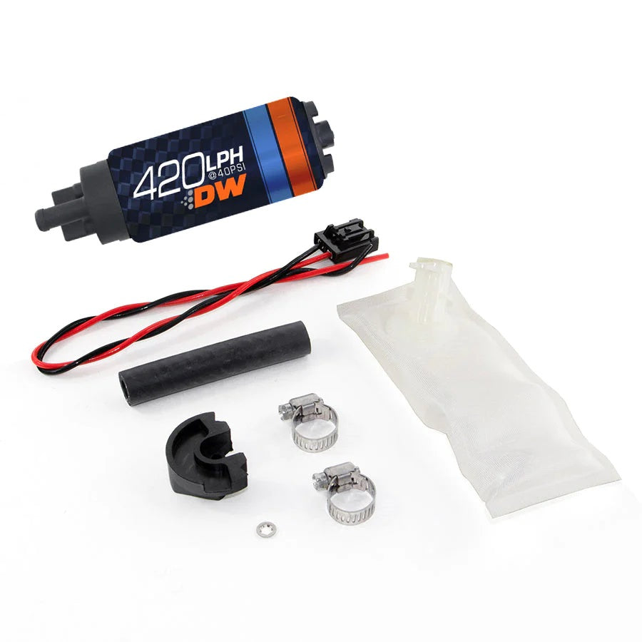 Bomba de Combustible DeatschWerks DW420 420 lph Nissan 240SX S14/S15 y Skyline R33/R34 - Imagen 2