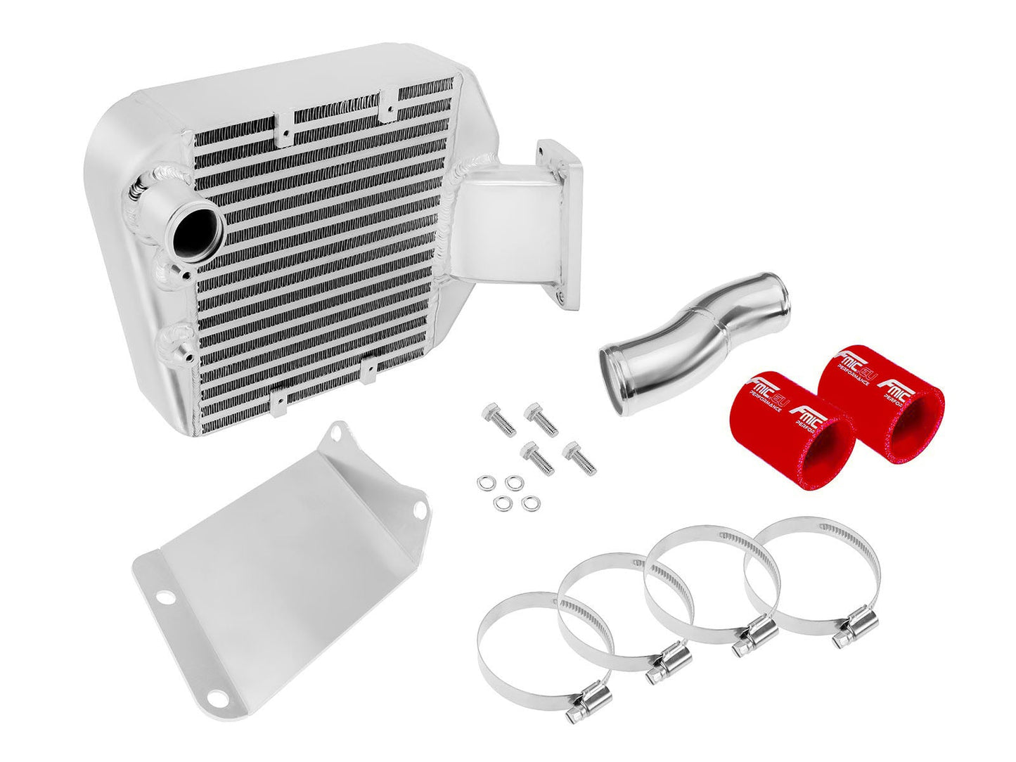 Kit Intercooler Toyota Land Cruiser J 80 1HDFT 4.2L Rojo - Imagen 2
