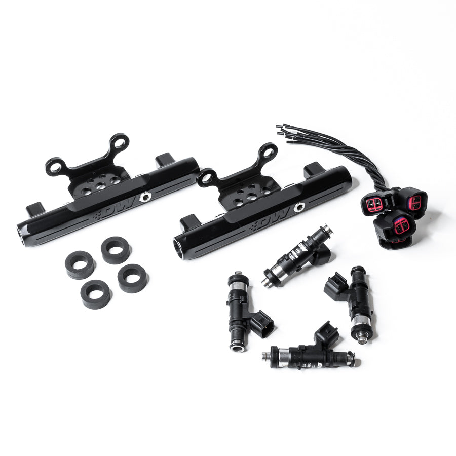 Rampa de Inyección DeatschWerks 1000cc con Inyectores Subaru 04-06 STI y Legacy GT