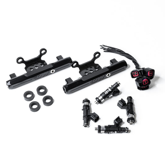 Rampa de Inyección DeatschWerks 1000cc con Inyectores Subaru 04-06 STI y Legacy GT
