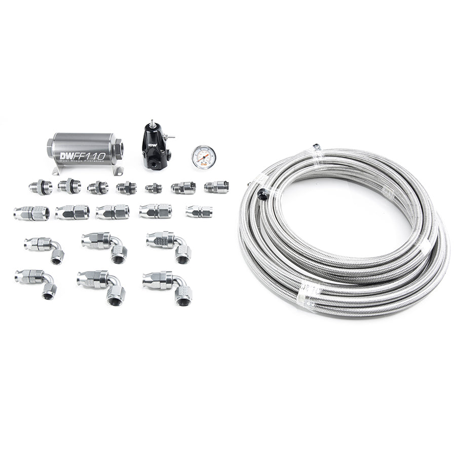 Kit de fontanería de retorno DeatschWerks DW400 Yukon Tahoe 05-19