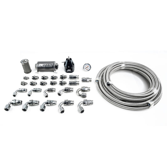 Módulo Bomba Combustible Serie X2 DeatschWerks AN10 PTFE 2011-19 Ford Mustang