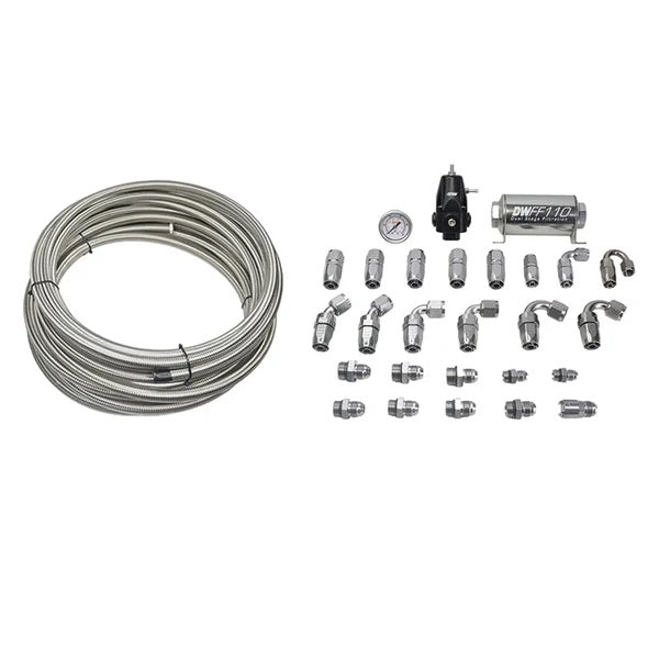 Kit DeatschWerks Retorno Combustible 8AN/6AN Chev/Cadillac 2016-2022