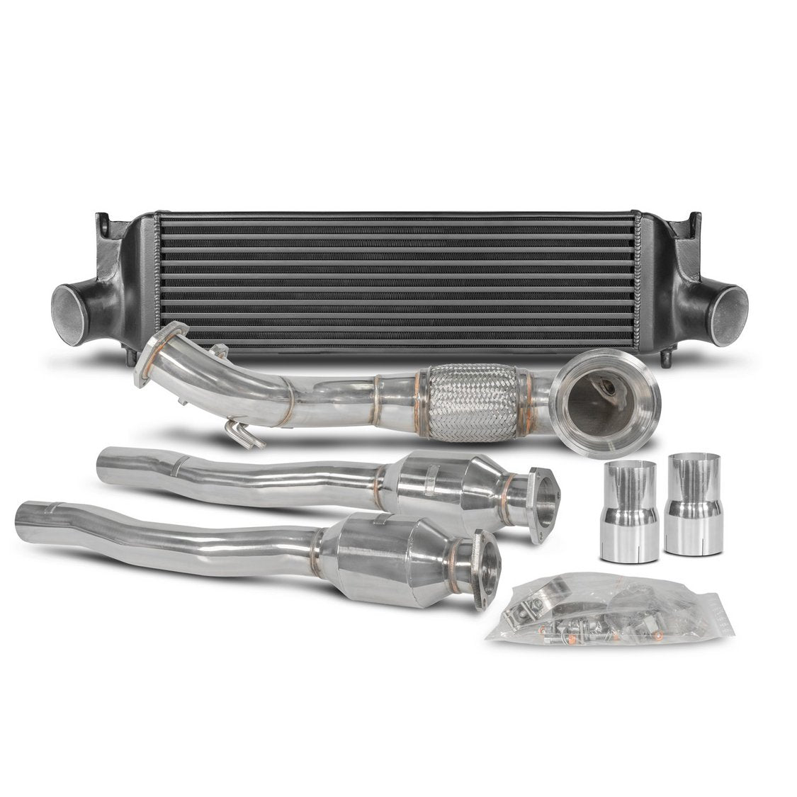 Intercooler / Downpipe Wagner Tuning EVO1 Competición Audi TTRS 8J/RS3 8P 2.5 TSFI - Imagen 4