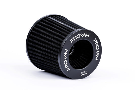 Filtro de Aire Universal Proram 89mm con Cuello de Aluminio y Silicona