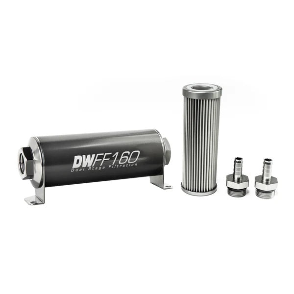 Filtro de Combustible DeatschWerks 3/8IN, 10 Micrones, 160mm