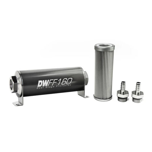 Filtro de Combustible DeatschWerks 3/8IN, 10 Micrones, 160mm