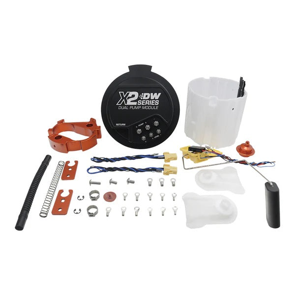 Módulo De Bomba De Combustible DeatschWerks X2 Series Sin Bombas Para Hemi 2006+