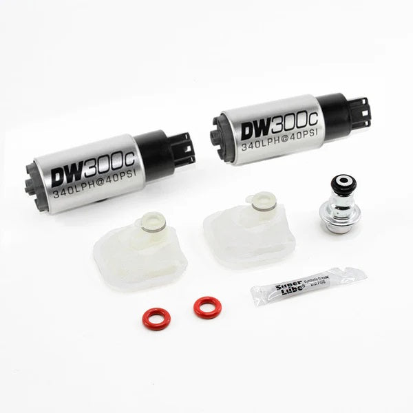 Bomba Combustible DeatschWerks DW300C 370 lph + Kit Cadillac CTS-V 09-15