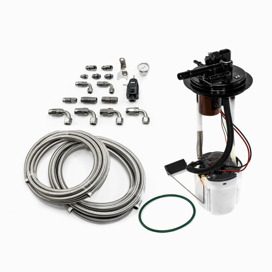 Módulo Bomba + Kit Retorno DeatschWerks Chevy/GMC 1500/2500/3500 05-13 V8 4.8L/5.3L/6.0L (No Flex Fuel)