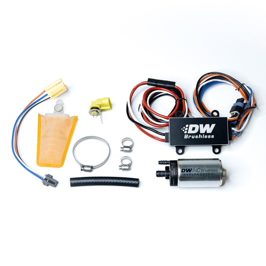 Bomba de Combustible DeatschWerks 415 lph con Controlador para Mazda Miata MX-5 1989-2005 y Subaru Impreza 1993-2007