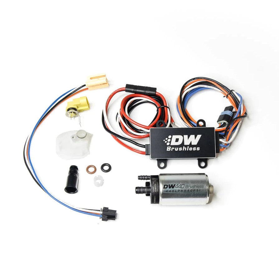 Bomba de Combustible DeatschWerks 415 lph con Controlador Subaru WRX 08+ STI 2008-14