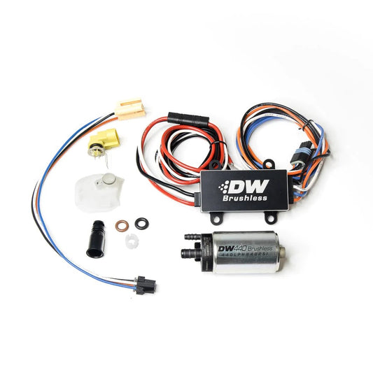 Bomba de Combustible DeatschWerks 415 lph con Controlador Subaru WRX 08+ STI 2008-14