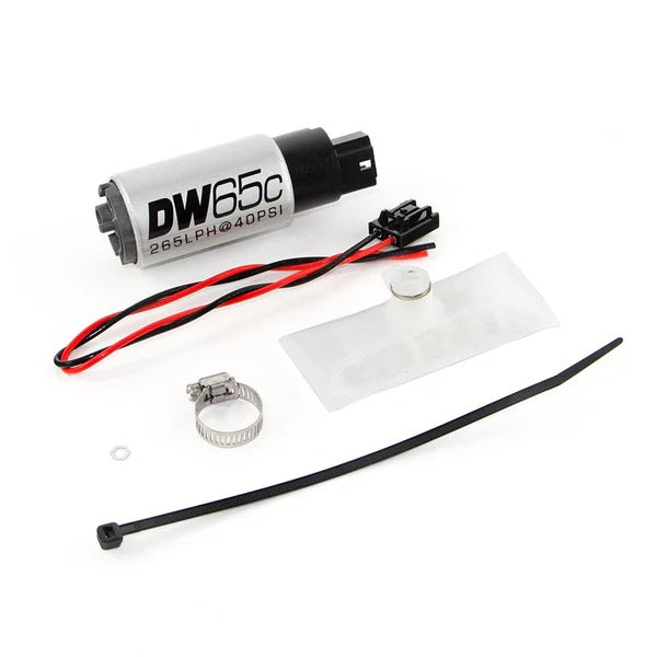 Bomba Combustible Compacta DeatschWerks DW65C 265 lph + Kit BMW